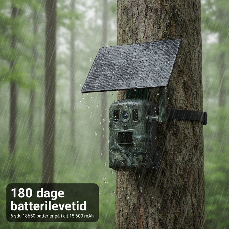 180 dage batterilevetid
