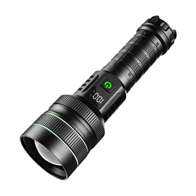 Extremely powerful 10,000 lumen flashlight